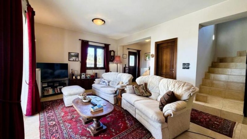 Xirosterni MIT VIDEO Kreta, Xirosterni: Villa mit Panoramablick auf Meer und weiße Berge auf einem 5.159 m² großen Privatgrundstück